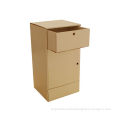 Corrugated Cardboard Furniture Cardboard Storage Box Corrugated Display Racks Cardboard Stand Encf044